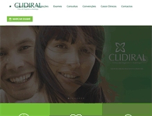 Tablet Screenshot of clidiral.pt